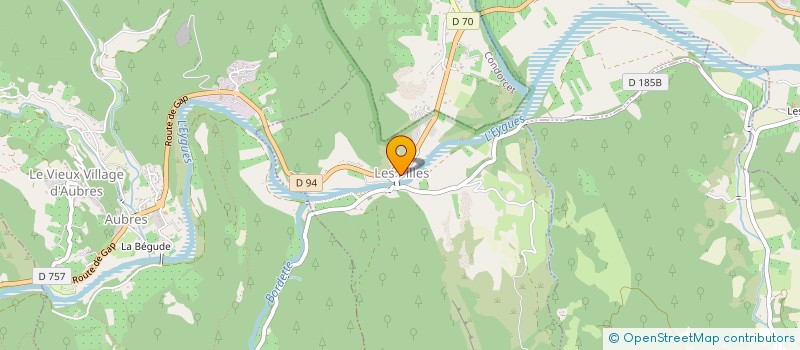 localisation de l'entreprise MADAME AUDREY MORIN  LES PILLES