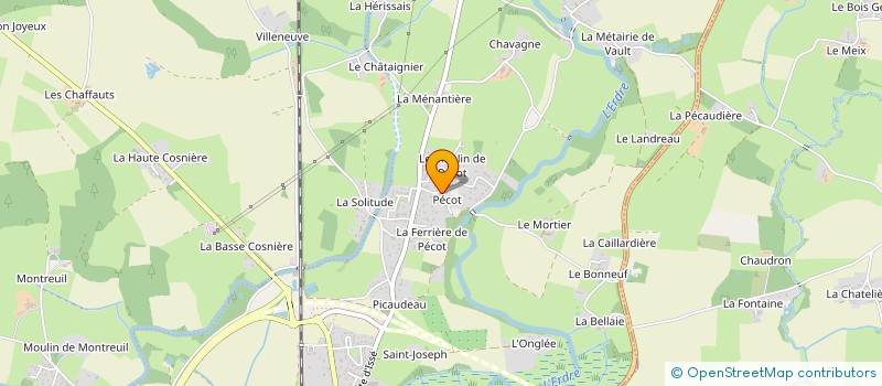 localisation de l'entreprise MADAME AUDREY MOUCHET à NORT-SUR-ERDRE