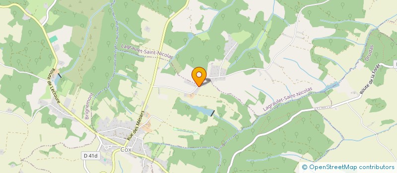 localisation de l'entreprise MADAME AUDREY MOUILLERAC  MAUVEZIN