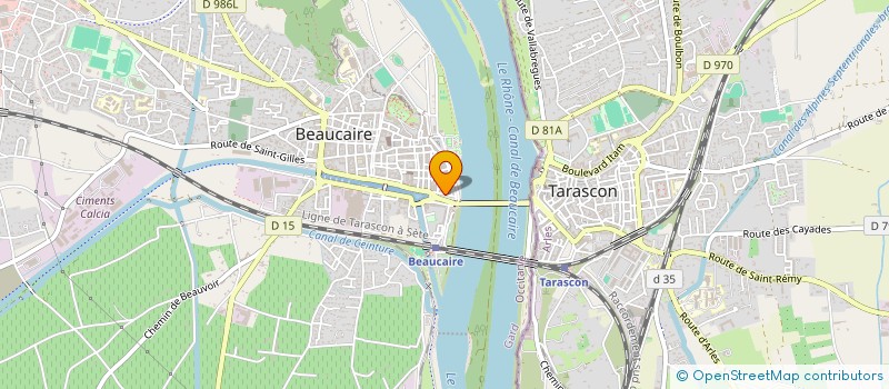 localisation de l'entreprise MADAME AUDREY MOUREAU  BEAUCAIRE