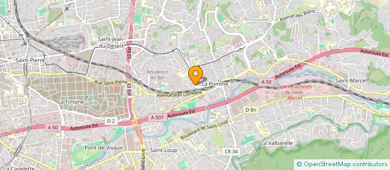 localisation de l'entreprise MADAME AUDREY MOUSSA à MARSEILLE