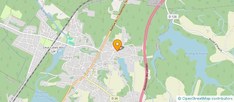 localisation de l'entreprise MADAME AUDREY MUNDWEILER  ONDRES