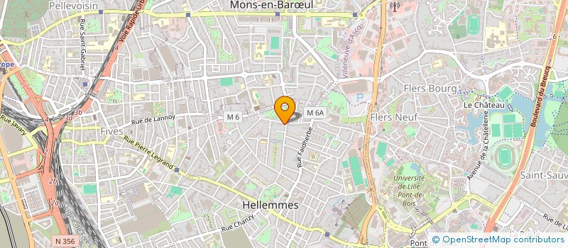 localisation de l'entreprise MADAME AUDREY MUNY à LILLE