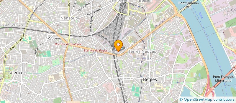 localisation de l'entreprise MADAME AUDREY NARCISSE  BORDEAUX