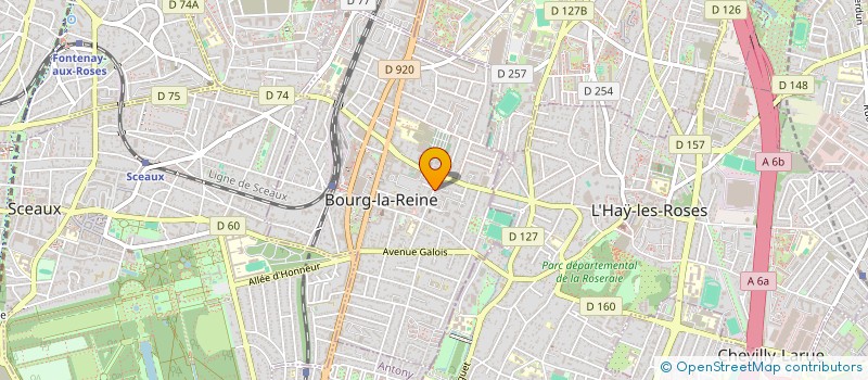 localisation de l'entreprise MADAME AUDREY NASSIF à BOURG-LA-REINE