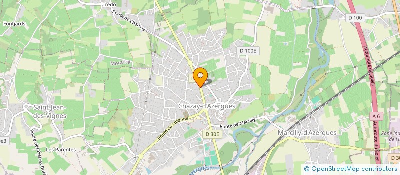 localisation de l'entreprise MADAME AUDREY NAVEROS à CHAZAY-D'AZERGUES