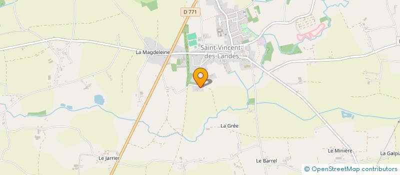 localisation de l'entreprise MADAME AUDREY NGUYEN  SAINT-VINCENT-DES-LANDES