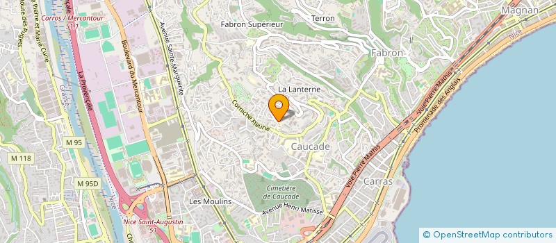 localisation de l'entreprise MADAME AUDREY NGUYEN à NICE