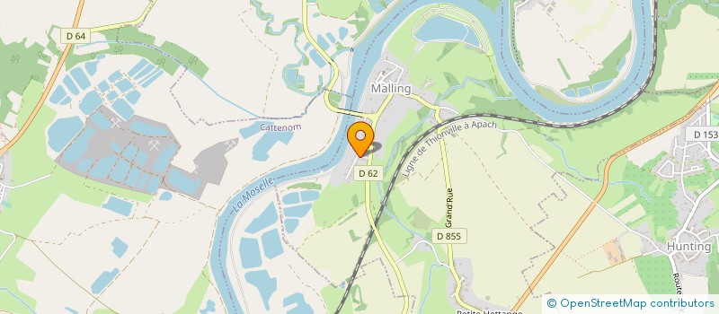 localisation de l'entreprise MADAME AUDREY NOEL  MALLING