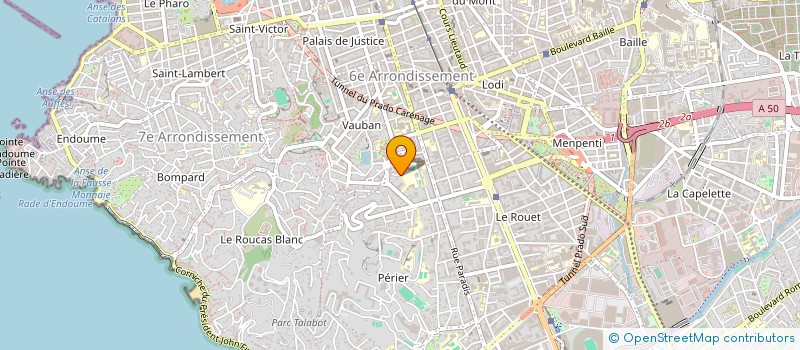 localisation de l'entreprise MADAME AUDREY NOVARA à MARSEILLE