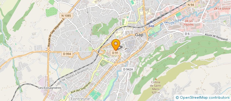 localisation de l'entreprise MADAME AUDREY NURISSO à GAP