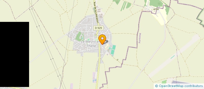 localisation de l'entreprise MADAME AUDREY OLIVIER  LE MESNIL-EN-THELLE