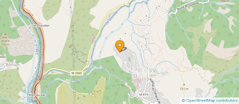 localisation de l'entreprise MADAME AUDREY ORSINI  LEVENS