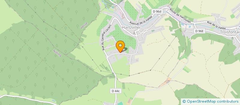 localisation de l'entreprise MADAME AUDREY OTT  HARTZVILLER