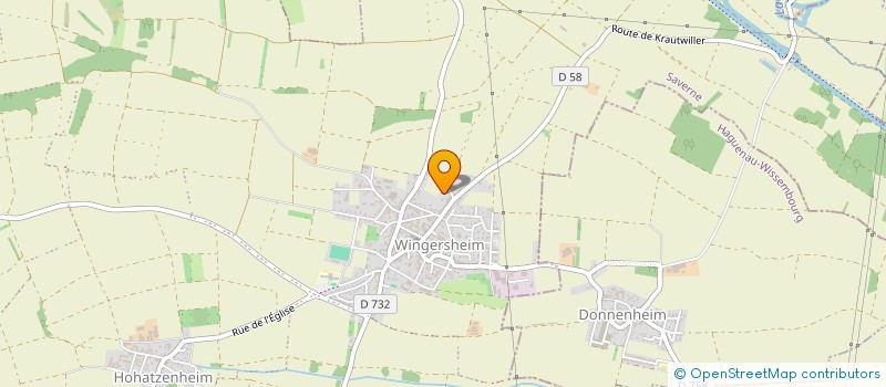 localisation de l'entreprise MADAME AUDREY OTT  WINGERSHEIM LES QUATRE BANS