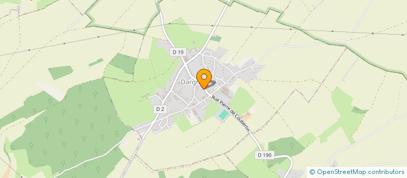 localisation de l'entreprise MADAME AUDREY OUZOUF à DARGNIES