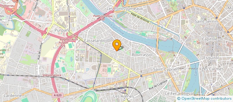 localisation de l'entreprise MADAME AUDREY PALACIN  TOULOUSE