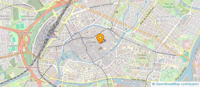 localisation de l'entreprise MADAME AUDREY PALLUCCI  STRASBOURG