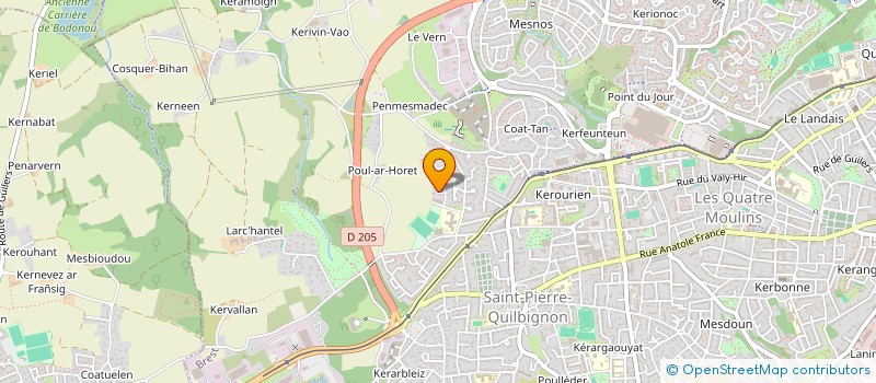 localisation de l'entreprise MADAME AUDREY PALUD à BREST