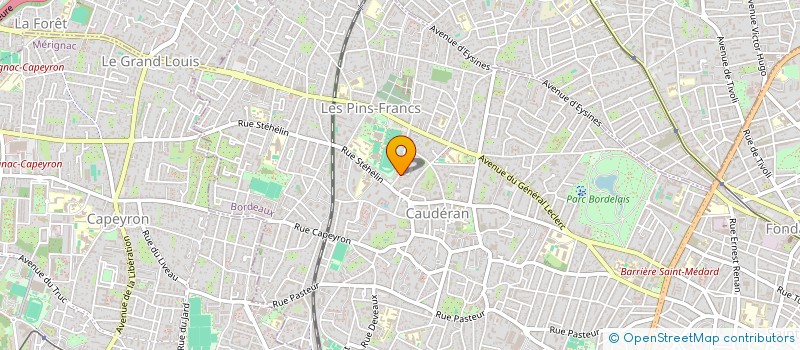 localisation de l'entreprise MADAME AUDREY PAOLETTI  BORDEAUX