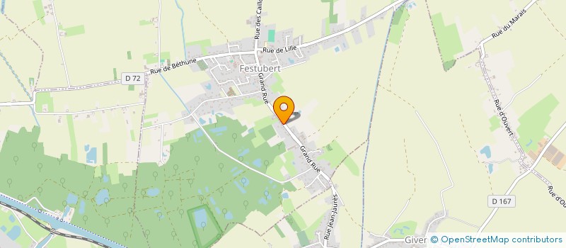 localisation de l'entreprise MADAME AUDREY PART  FESTUBERT