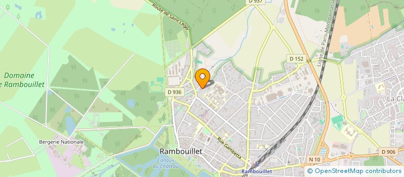 localisation de l'entreprise MADAME AUDREY PASQUIER  RAMBOUILLET