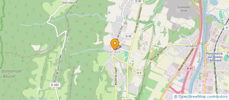 localisation de l'entreprise MADAME AUDREY PASSAGIA  BARRAUX