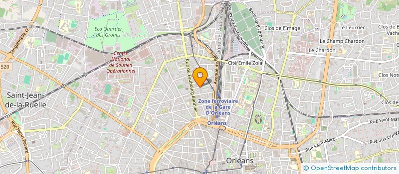 localisation de l'entreprise MADAME AUDREY PASTENE  ORLEANS