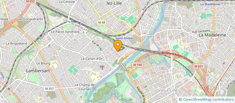 localisation de l'entreprise MADAME AUDREY PAUWELS à LAMBERSART