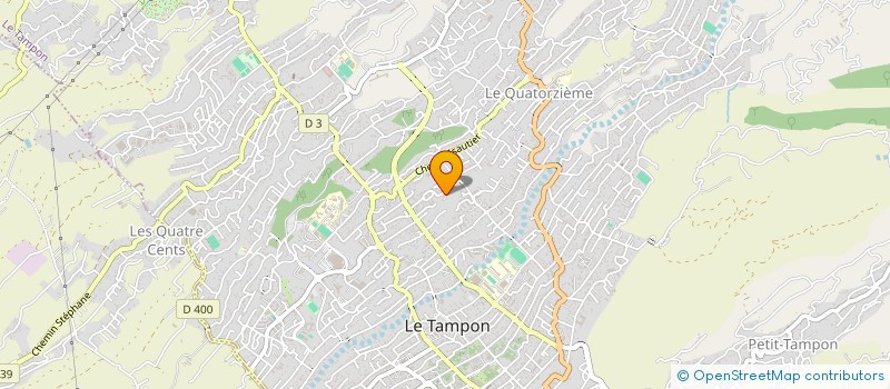 localisation de l'entreprise MADAME AUDREY PAYET à LE TAMPON