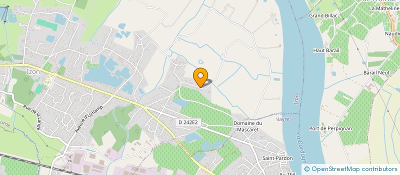 localisation de l'entreprise MADAME AUDREY PECHARMAN  IZON