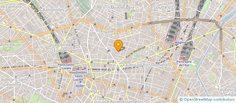 localisation de l'entreprise MADAME AUDREY PECHENART  PARIS