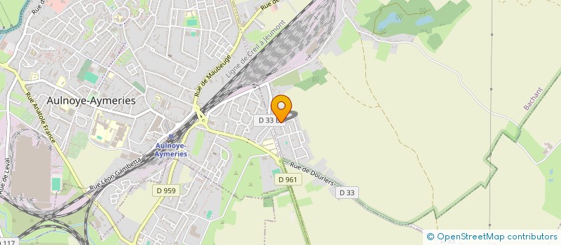 localisation de l'entreprise MADAME AUDREY PECHEUX  BACHANT