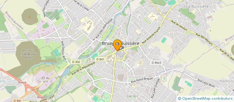 localisation de l'entreprise MADAME AUDREY PEGGY CELINE DELONDRE à BRUAY-LA-BUISSIERE