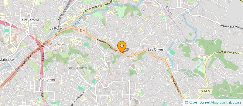 localisation de l'entreprise MADAME AUDREY PELEGRIN à MARSEILLE