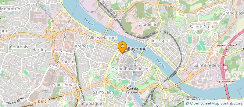 localisation de l'entreprise MADAME AUDREY PELSE à BAYONNE