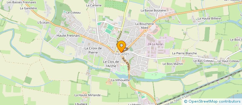 localisation de l'entreprise MADAME AUDREY PERCHAPPE à MONTREVAULT-SUR-EVRE