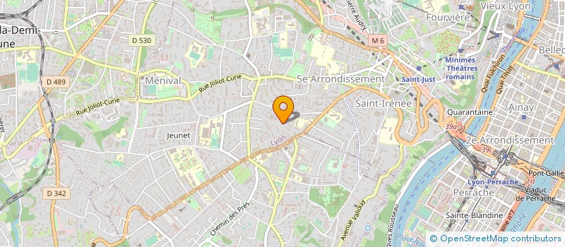 localisation de l'entreprise MADAME AUDREY PERNOT  LYON