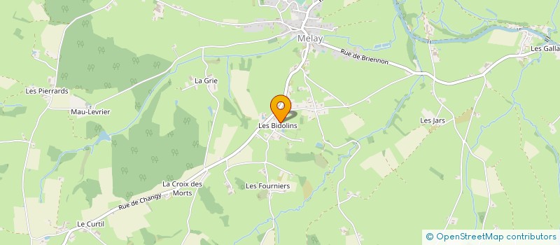 localisation de l'entreprise MADAME AUDREY PERRIER  MARCIGNY