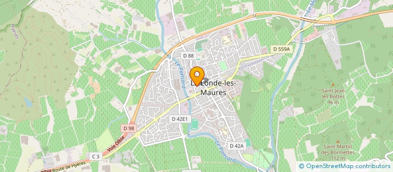 localisation de l'entreprise MADAME AUDREY PETAT  LA LONDE-LES-MAURES