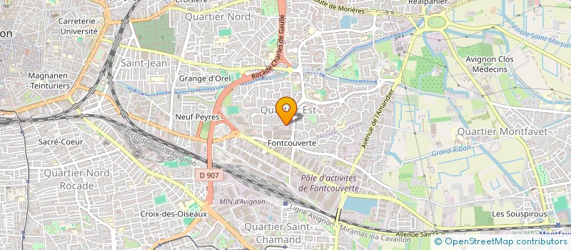 localisation de l'entreprise MADAME AUDREY PETRON  AVIGNON