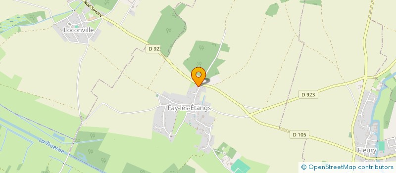 localisation de l'entreprise MADAME AUDREY PIELIN  FAY-LES-ETANGS