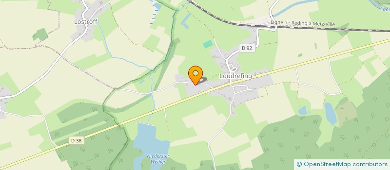 localisation de l'entreprise MADAME AUDREY PIERSON  LOUDREFING