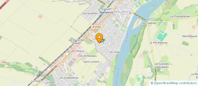 localisation de l'entreprise MADAME AUDREY PINAUD  ONDRES