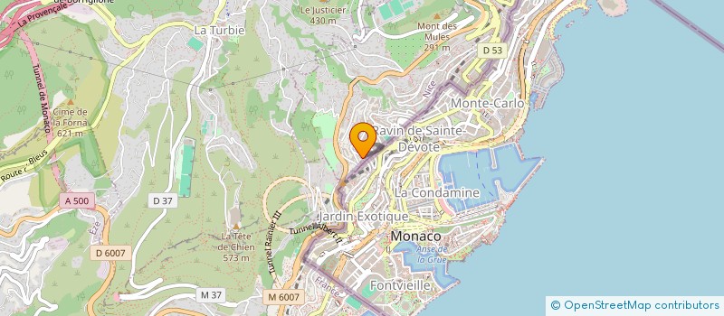 localisation de l'entreprise MADAME AUDREY PISTORESI  BEAUSOLEIL