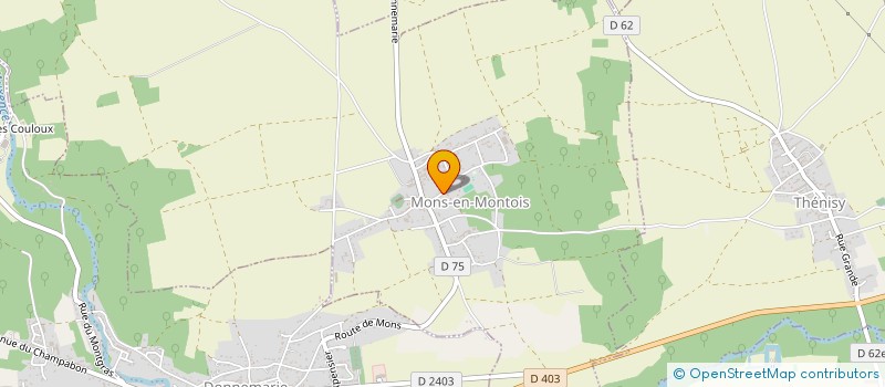 localisation de l'entreprise MADAME AUDREY PITOT  MONS-EN-MONTOIS