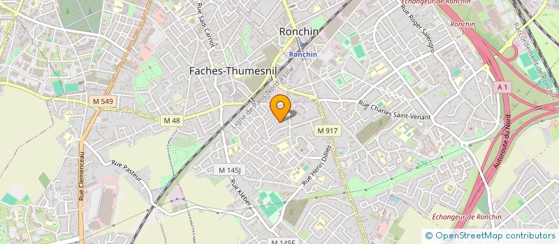 localisation de l'entreprise MADAME AUDREY PLANCART à FACHES-THUMESNIL