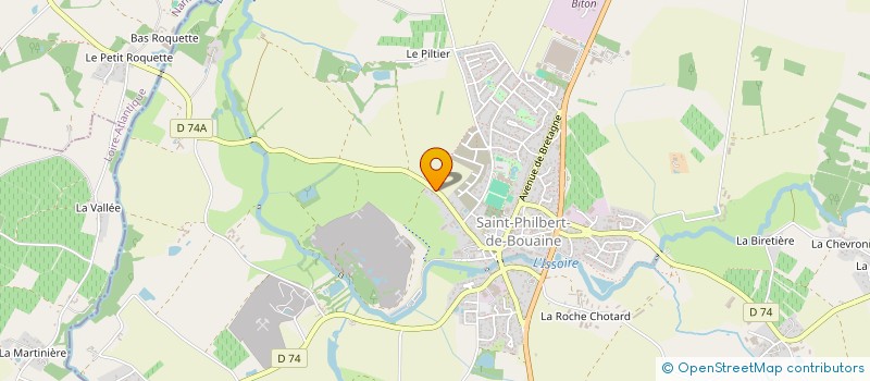 localisation de l'entreprise MADAME AUDREY POGU  SAINT-PHILBERT-DE-BOUAINE