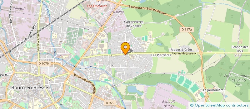 localisation de l'entreprise MADAME AUDREY POLESE à BOURG-EN-BRESSE