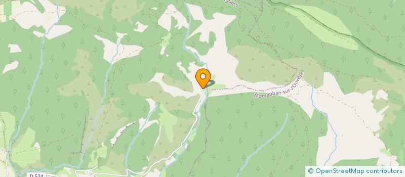 localisation de l'entreprise MADAME AUDREY PONS  MONTGUERS